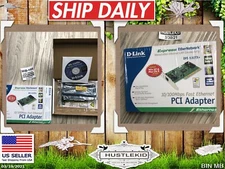 NEW D-Link DFE-530TX+ 10/100Mbps Fast Ethernet Internal Desktop PC PCI Adapter 
