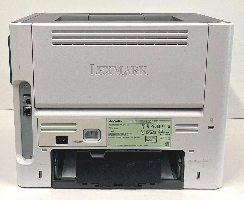 STAMPANTE B/N A4 LEXMARK MS610DN RETE USB 47PPM 1200DPI 35S0430 - Immagine 3 di 4