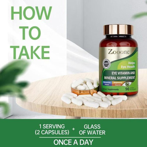 Zooone- Lutein Eye Vitamins Zeaxanthin to Support EyeHealth, 90Tablets - Picture 3 of 9