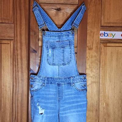 Juniors Denim Overalls Blue Spice Denim Bib Overalls Juniors Size
