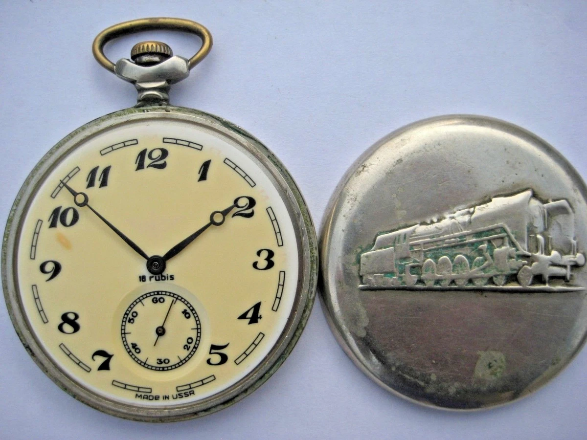 Molnija SOVIET Russian Pocket USSR Watch