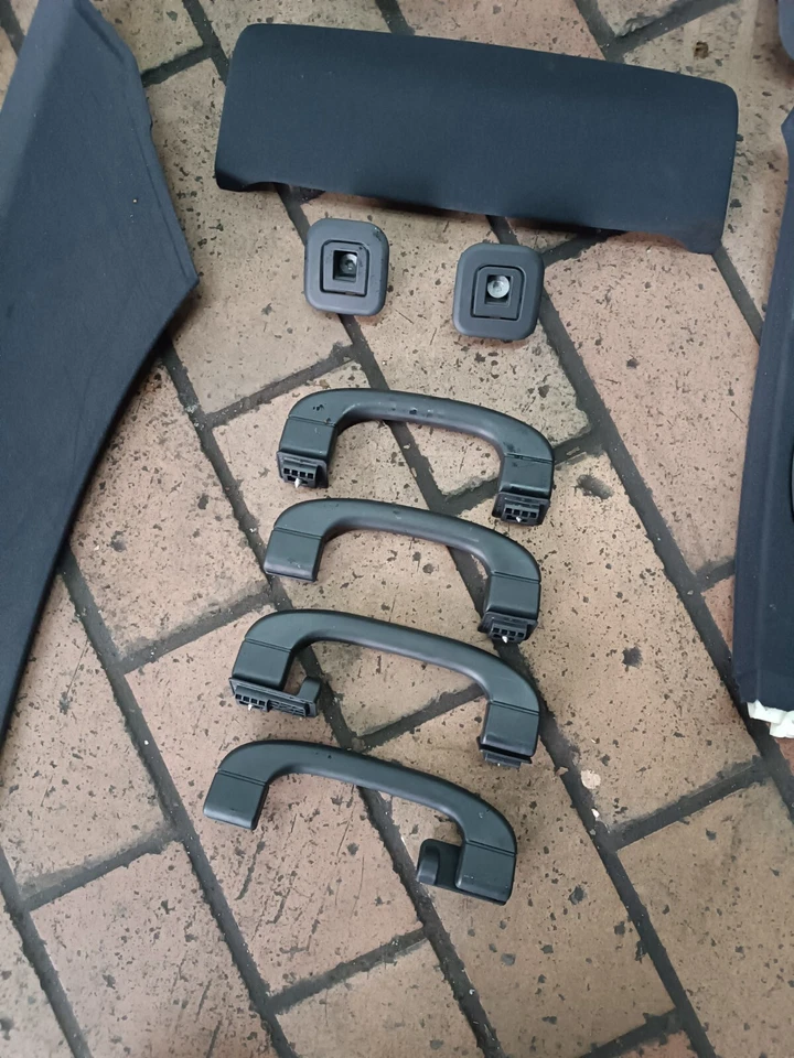 Original BMW 5er E60 LCI Limo Himmel Dachhimmel Set komplett Anthrazit Schwarz - Bild 3 von 4