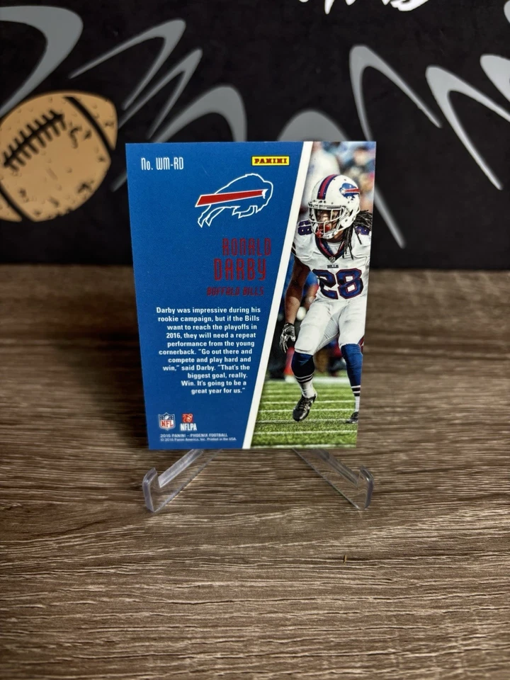 Ronald Darby Watchmen 097/299 No.WM-RD Football - Image 3 of 3