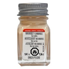 Testor Corp. Enamel 1/4oz Cream TES1116TT Plastics Paint Enamels