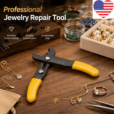 Professional Heavy-Duty Jewelry Chain Opening Plier for DIY Jewelry Making 133mm