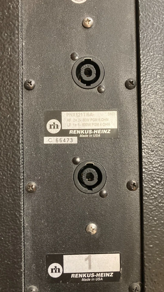 Renkus Heinz PNX121T - Image 2 of 4