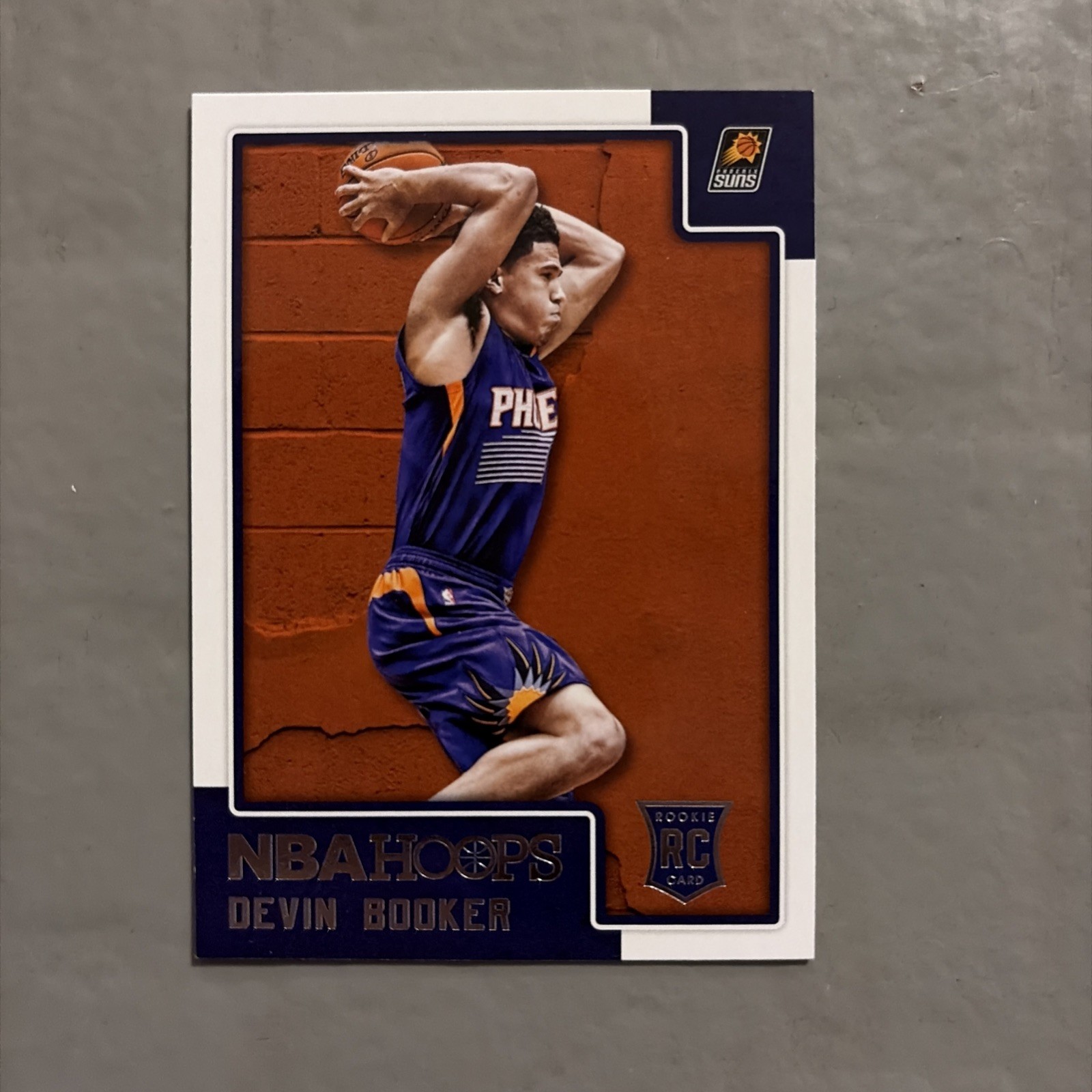 2015-16 Panini NBA Hoops Rookies Devin Booker #268 Rookie RC Phoenix Suns