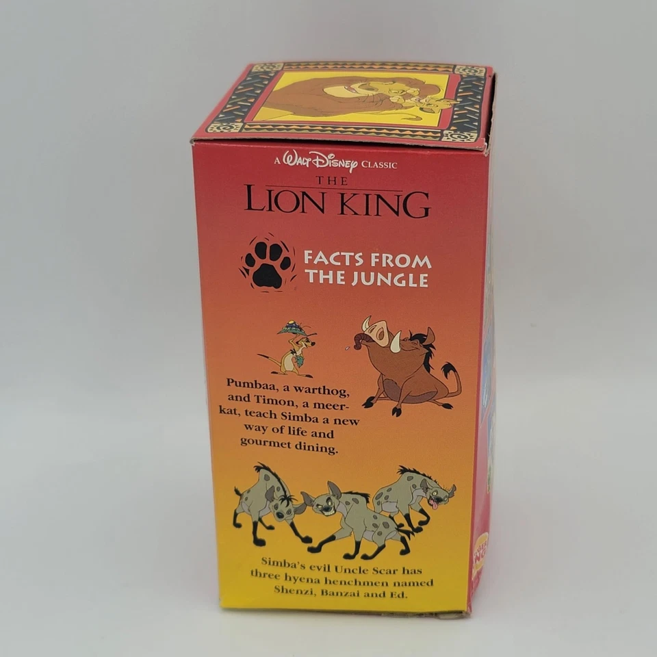 Disneys The Lion King Collector Series Plastic Glass In Original Box - Image 3 of 4