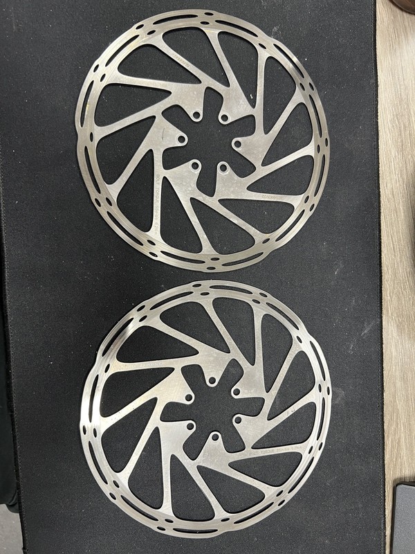 SRAM Centerline Brake Disc Rotors 200mm Pair Front Rear for MTB 1 Month Old