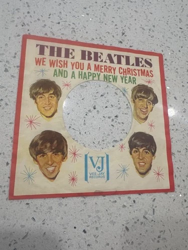 The Beatles Christmas Picture Sleeve with oldies 45.