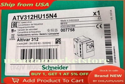 ATV312HU15N4  SND  * Variable Speed Drive ATV312* US Free TAX