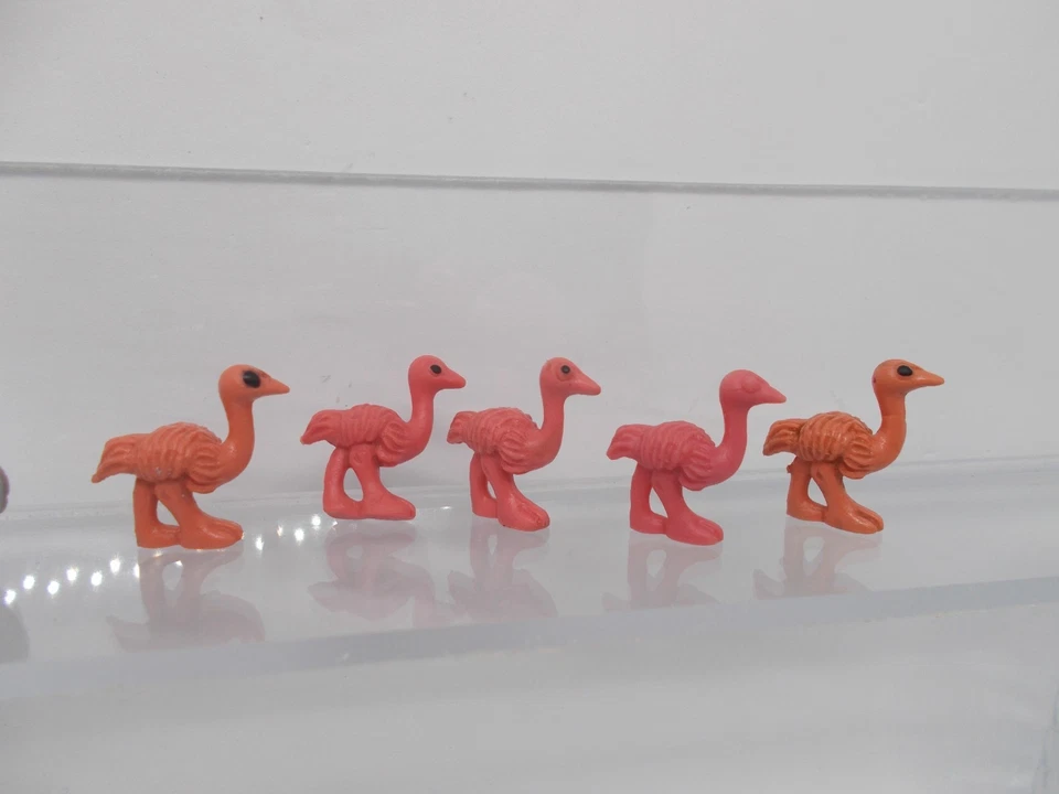Schleich Minis VÖGEL 9 x Strauß Varianten Spatz Rotkehlchen Kolibri Birds - Bild 3 von 3