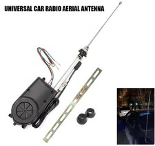 Universal Car Power Electric Am Fm Radio Signal Aerial Automatic Antenna Kit 12v