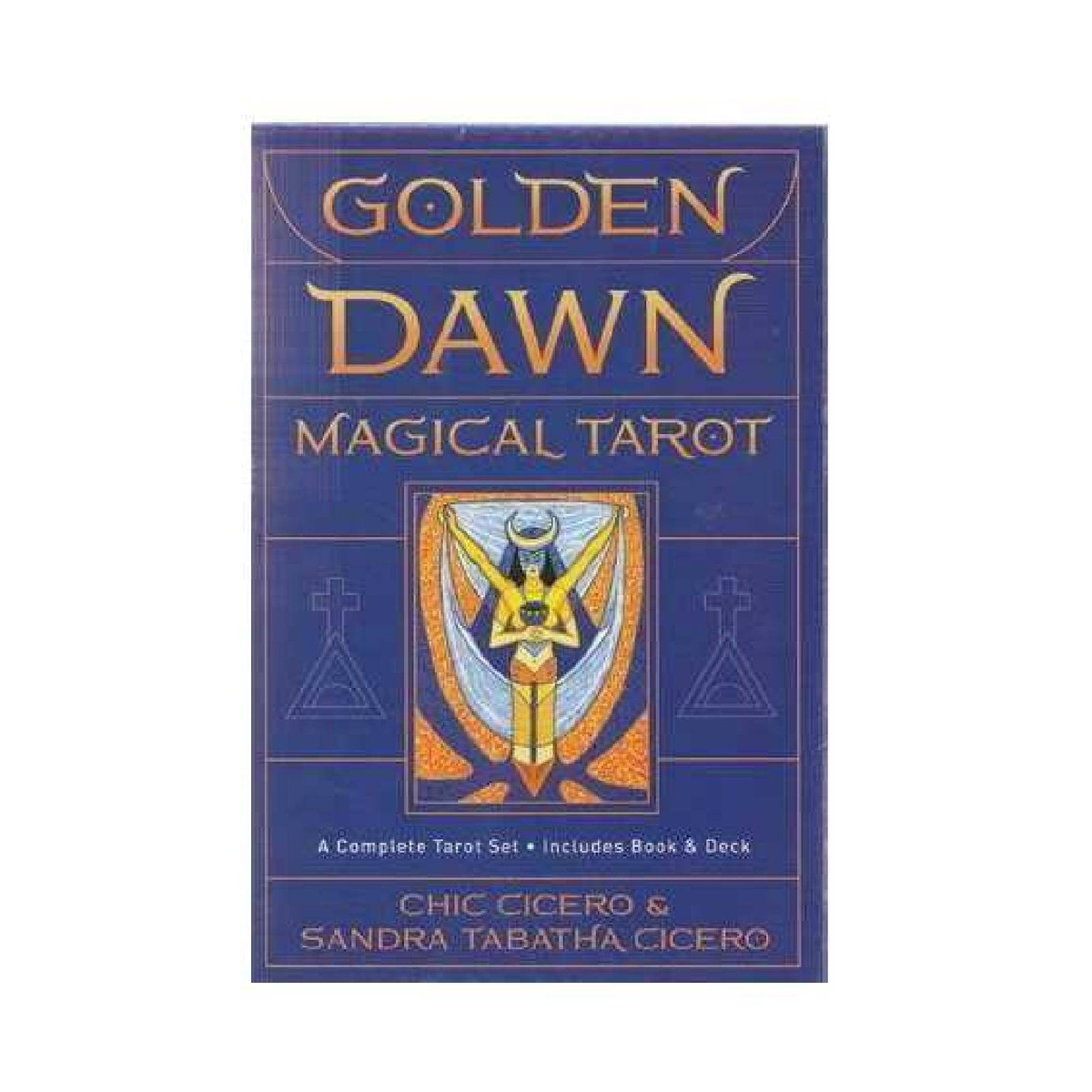 Golden Dawn Magical Tarot Cards Deck Book Set Chic Cicero Esoteric
