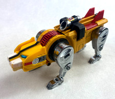 Yellow Lion Voltron Action Figure Bandai TOEI B D Golion 1985