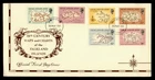 DR WHO 1981 FALKLAND ISLANDS FDC MAP/CHART COMBO R83487