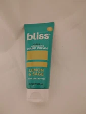 bliss Cloud 9 Nourishing Hand Cream, Lemon & Sage with Shea Butter, 3.4 fl oz