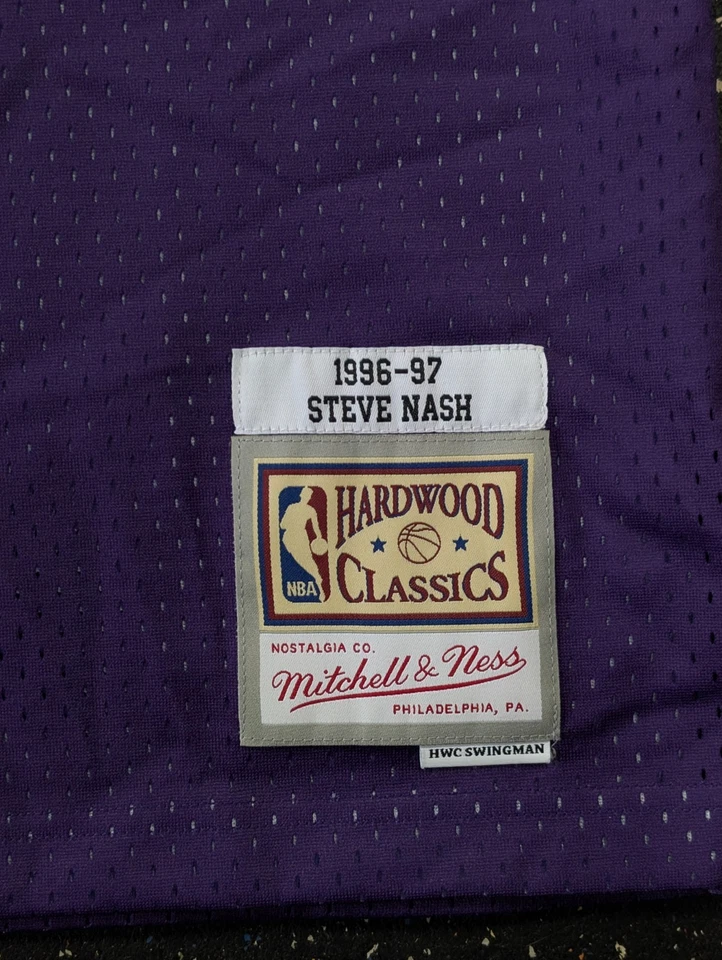 EUC Phoenix Suns Steve Nash #13 Retro Authentic NBA Basketball Jersey Large - Image 3 of 4