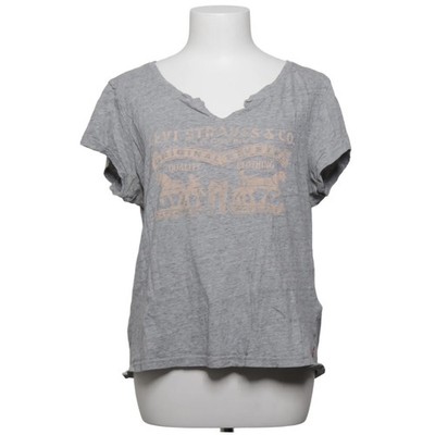 Levi Strauss & Co, T-shirt, Größe: XL, Grau, Baumwolle, Print, Damen #AtG
