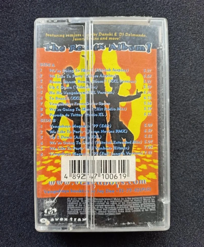 Vengaboys : The Remix Album ( Cassette Tape ) - Image 2 of 4