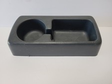 92-96 Ford Truck Center Console Bench Seat Small Cup Holder Storage Dark Gray