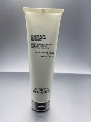 African Botanics Baobab Clay Oxygenating CLEANSER Detoxifying Balancing 3.4fl oz