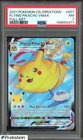 2021 Pokemon Celebrations #007 Full Art Flying Pikachu VMax PSA 7 NM