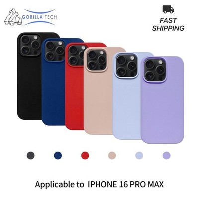 Für iPhone 16 Pro Max Hülle 6,9'' Flüssig Silikon Stoßfest Schutzhülle
