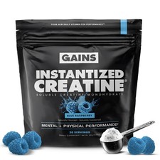 Gains in Bulk Instantized Creatine Monohydrat...