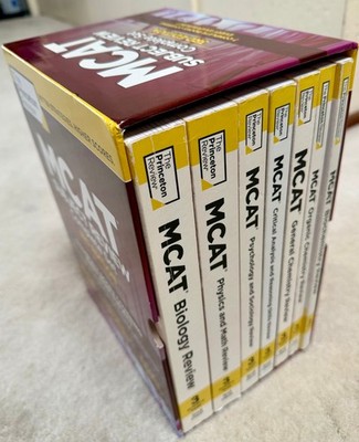 Princeton Review MCAT Subject Review Complete Box Set, 3rd Edition (VERY GOOD)