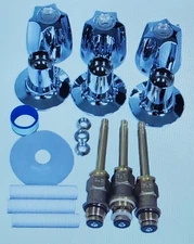 Pfister Verve 3-Handle Valve Rebuild Kit Tub & Shower Faucets in Chrome S10-230