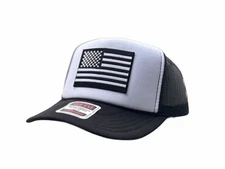 bill cap hat mens cap trucker cap Otto black cap adult cap bill capamerican flag