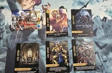 King Arthur Character Stack OverPower ERB World Legends Kickstarter CCG