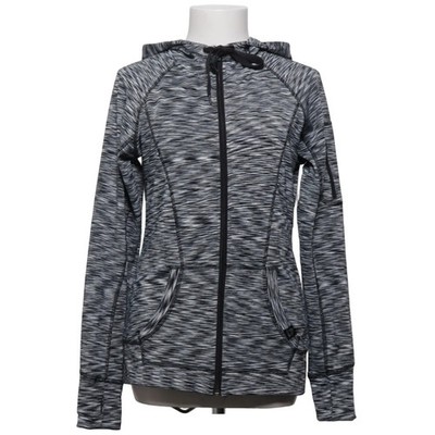 RBX, Kapuzenpullover, Größe: M, Grau/Weiß, Elasthan/Polyester, Streifen #E24