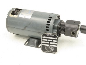 Leeson C4D34DB6C Hydraulic Pump & Motor Permanent Magnet 36VDC Off Rico PLRDD100