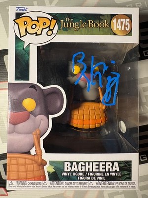 Ben Kingsley Signed Bagheera Funko Pop! Autogramm - Das Dschungelbuch ACOA Mogli