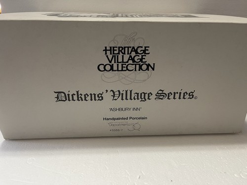 DEPT 56 DICKENS VILLAGE "ASHBURY INN" #5555-7 BRAND NEW - Picture 8 of 8