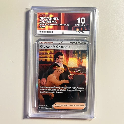 Giovanni's Charisma 204 SIR - 151 - Pokemon ACE 10