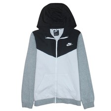 Nike Jungen grau Full Zip Logo Hoodie XL Colo...