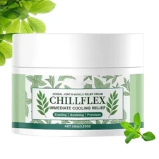 CHILLFLEX Menthol Soothing Cream, Instant Cooling Soothing Gel Joint Activities