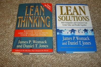 SIGNED. Lean Thinking & Lean Solutions - James P. Womack & Daniel T. Jones