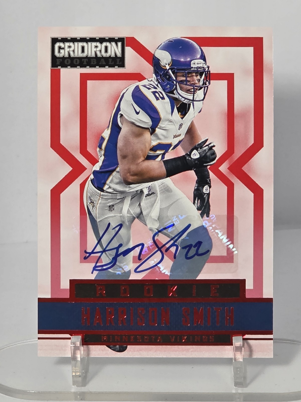 2012 Panini Gridiron Rookie Harrison Smith Auto #241 X's Signatures /499 AU, RC