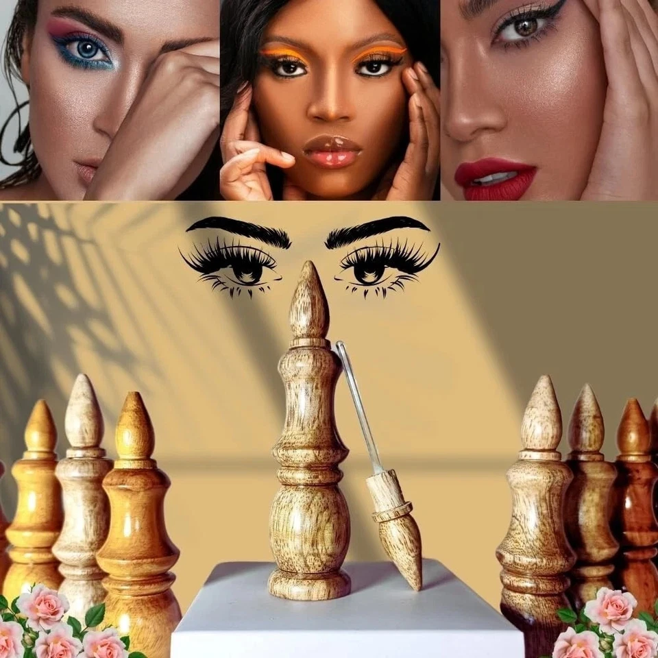 Authentic KOHL Eyeliner Kajal – Natural Egyptian Black Powder Eye Makeup NEW in - Image 2 of 4