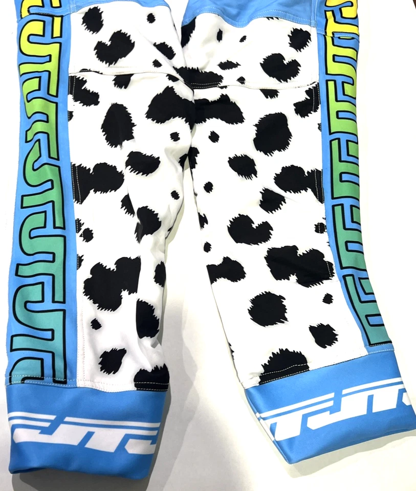 JT Racing USA Men's Size 38 Dalmatian K9 MX Pants Multicolor Ripstop - Image 2 of 4