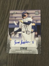 2020 Leaf Draft Retail Silver Autographs #BA-JF2 JESSE FRANKLIN V Auto XRC RC