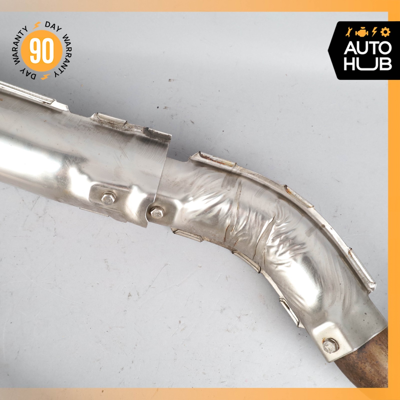 06-17 Aston Martin V8 Vantage 4.7L V8 Rear Exhaust Pipe Set 6G335220BD OEM 26k