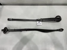 SmartPak Leather Side Reins With Donut II For Horses, Brown