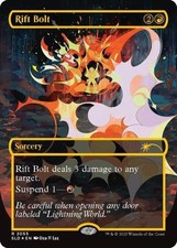 MTG English Rift Bolt (2055) (Raised Foil) NM Foil Secret Lair