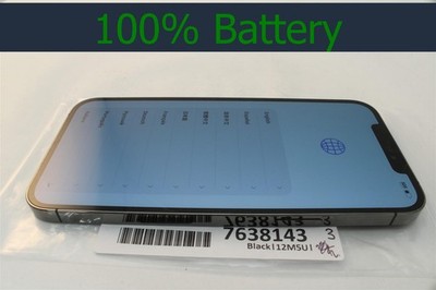 Apple iPhone 12 Pro Max 512GB Unlocked AT&T T-Mobile Verizon 100% batt! 7638143