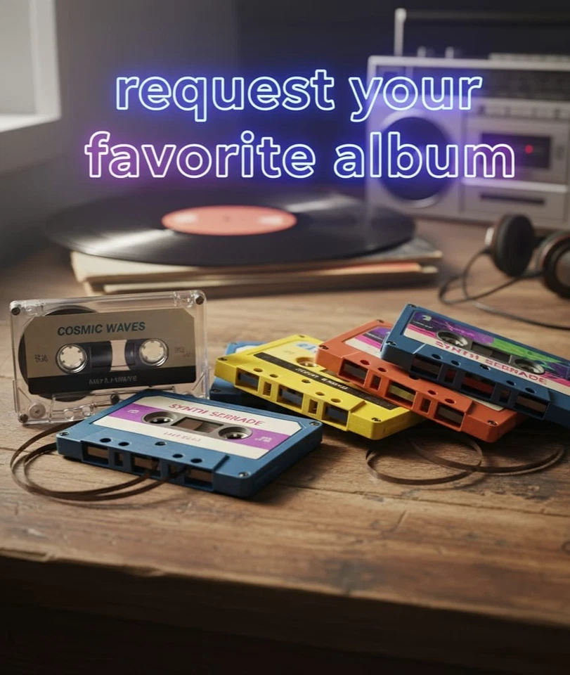 MIXTAPE Cassette tape – Request your favorite album cassette tape - Image 2 of 3